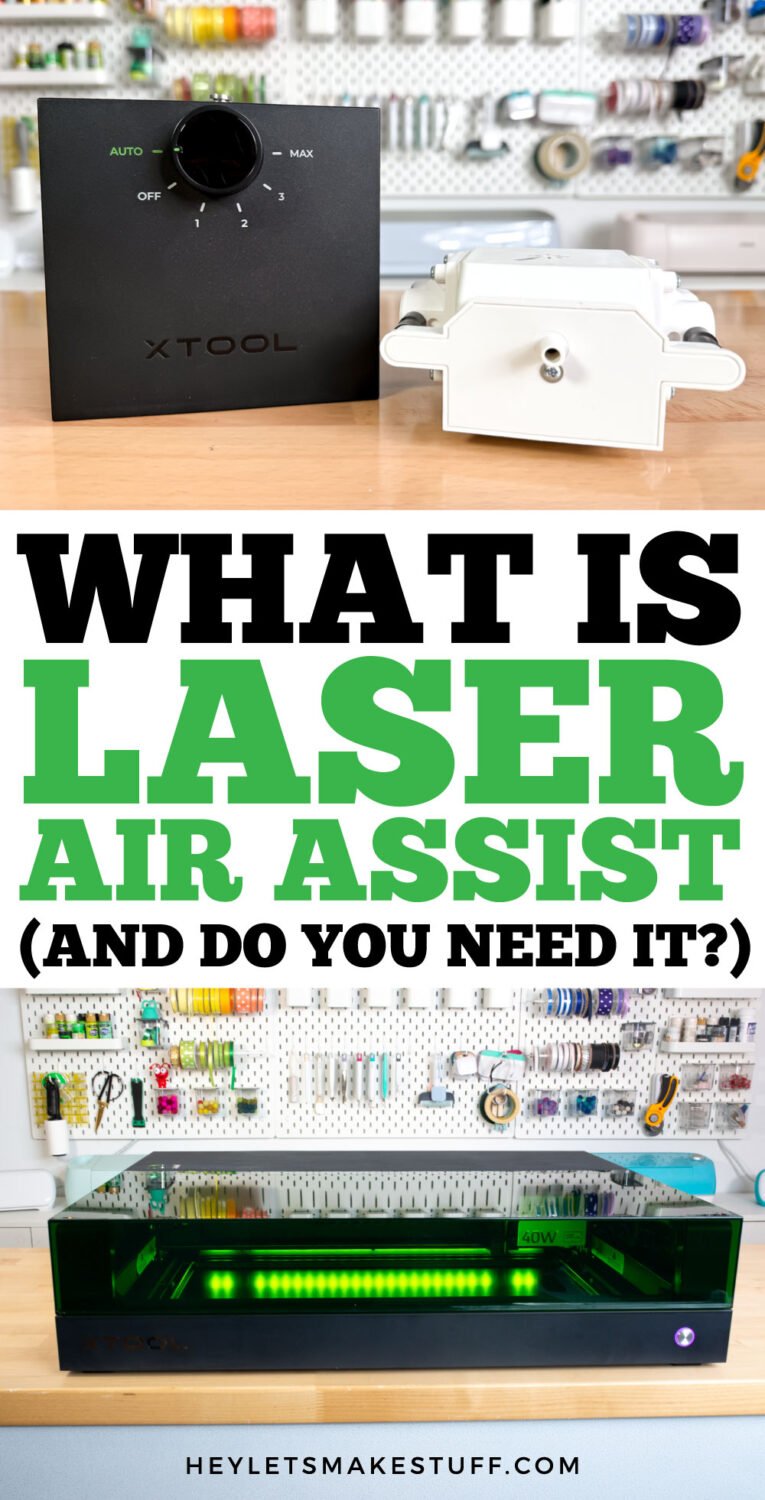 Laser air assist pin image