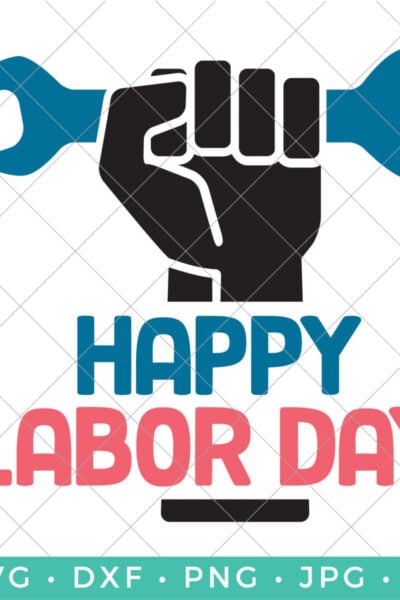 Security Image - Happy Labor Day SVG