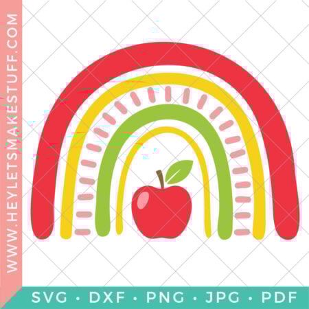 Apple Rainbow SVG security image