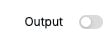 Screenshot showing where to turn output off