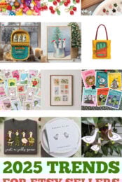 2025 Holiday Trends for Etsy Sellers pin image