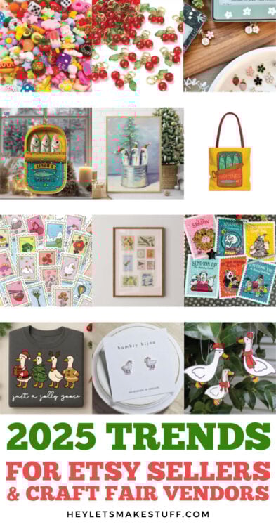 2025 Trending Holiday Products for Etsy Sellers pin image