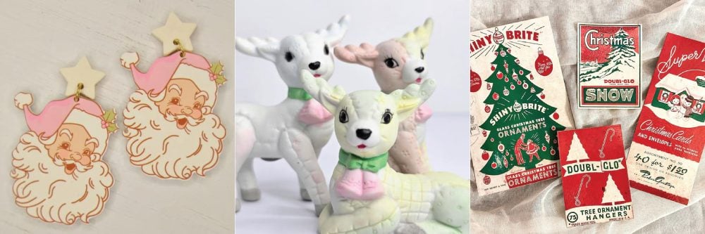 Collage of Kitschmas Products