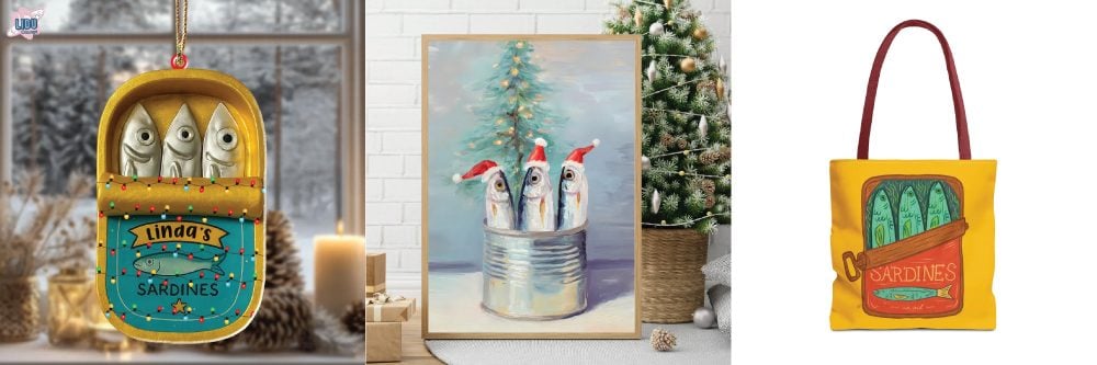 Collage of Sardines Products
