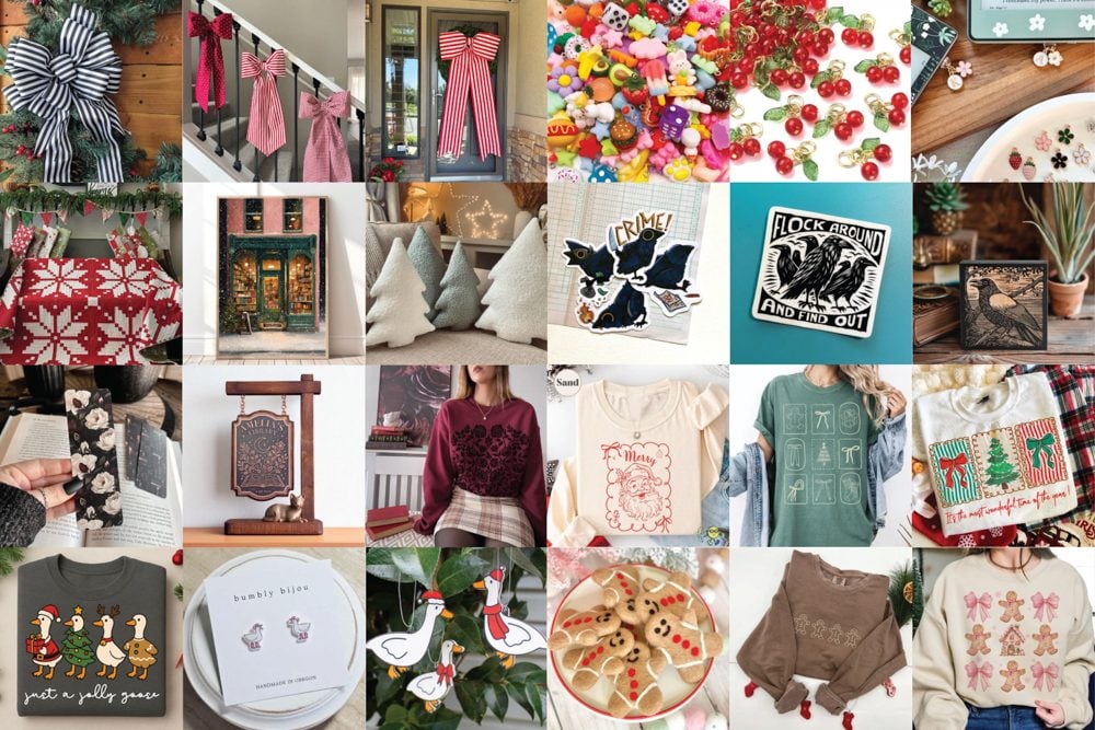 2025 Trending Holiday Products Collage - Wide
