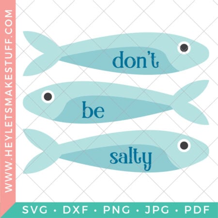 Free sardine SVG file security image