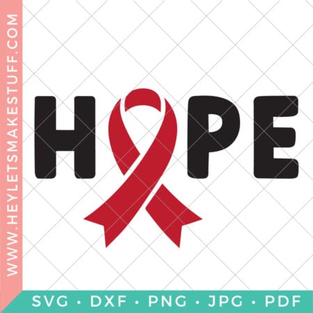AIDS HOPE SVG security image