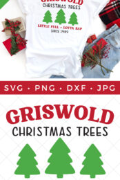 Griswold Christmas Trees SVG pin image
