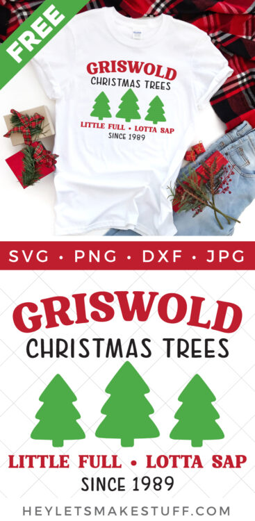 Griswold Christmas Trees SVG pin image