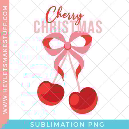 Cherry Christmas sublimation file security image