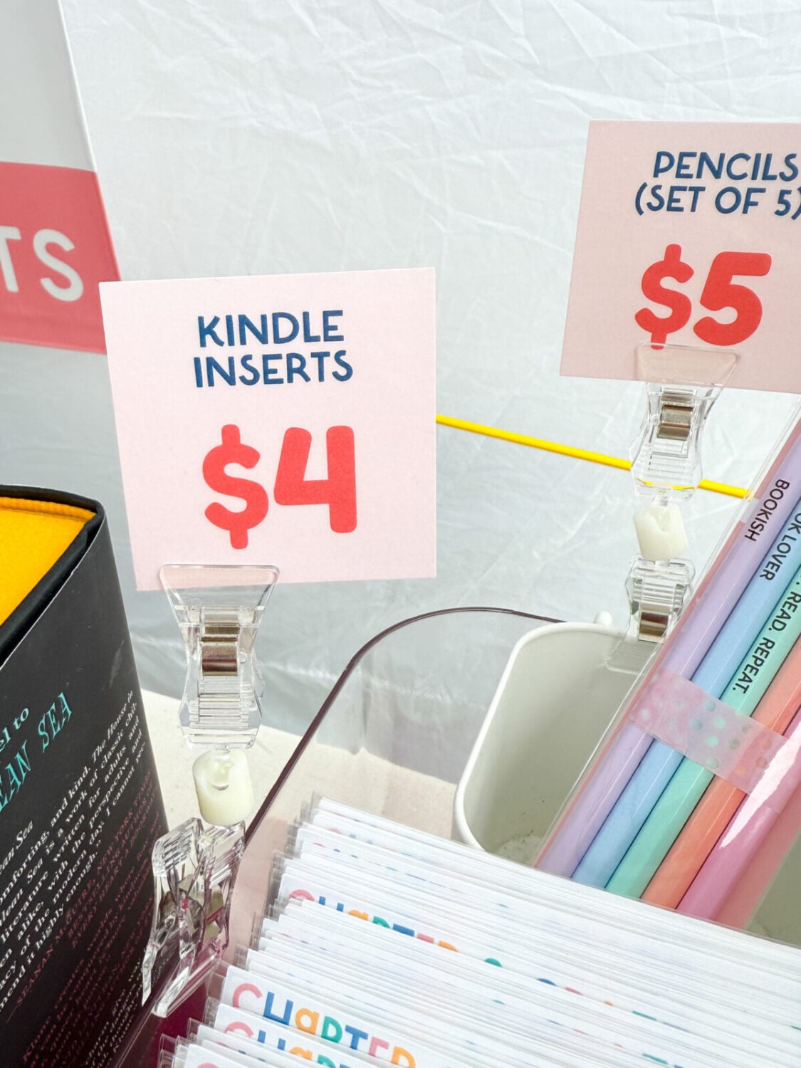 Chapter & Craft Pricing Signs