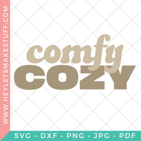 Comfy Cozy SVG security image