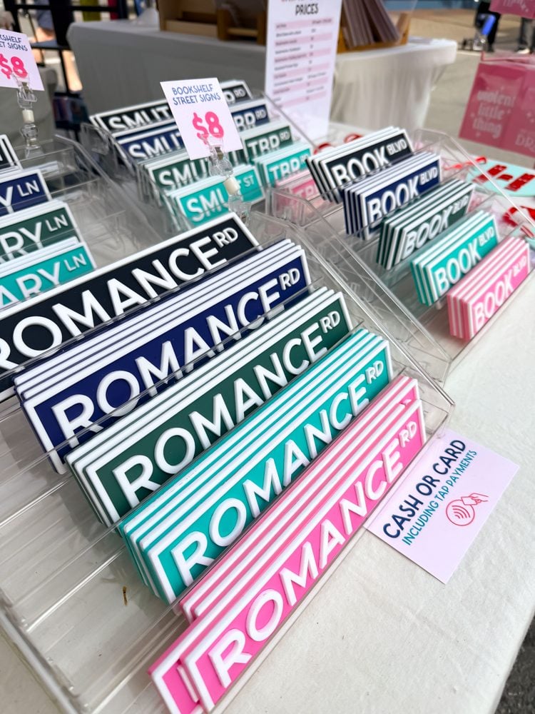Chapter & Craft bookish street signs