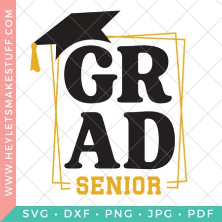 Grad Senior SVG File security image