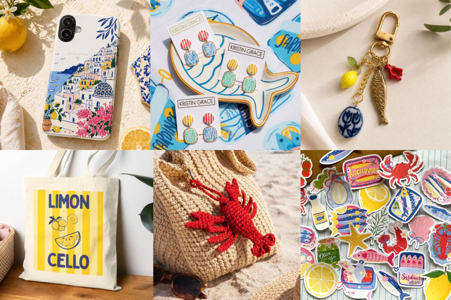 Collage of 2026 Summer Trend products