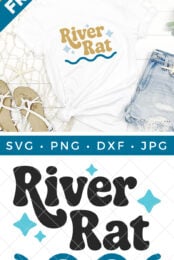 River Rat Pin Image