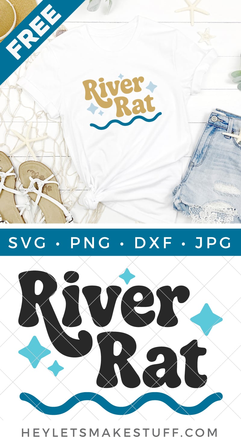 River Rat Pin Image